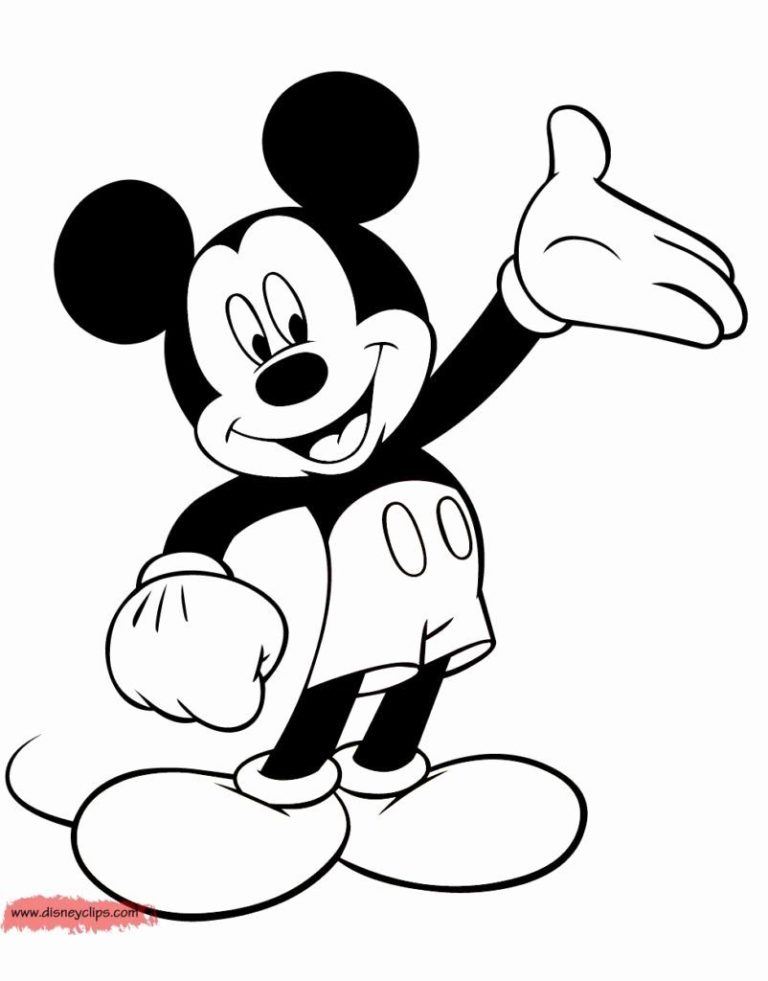 Coloring Sheet Mickey Mouse Clubhouse Coloring Pages