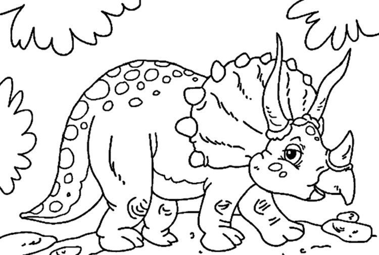 Dinosaur Coloring Pages Pdf Páginas para colorir, Páginas para