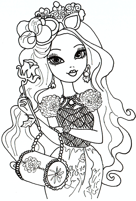 Ever After High Coloring Pages Free