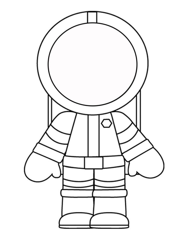 Astronaut Coloring Pages Free Printables
