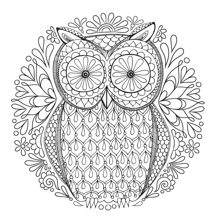 Relaxing Coloring Pages For Students