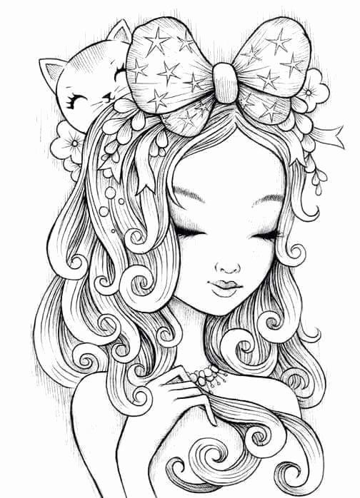 Pretty Coloring Pages Pinterest