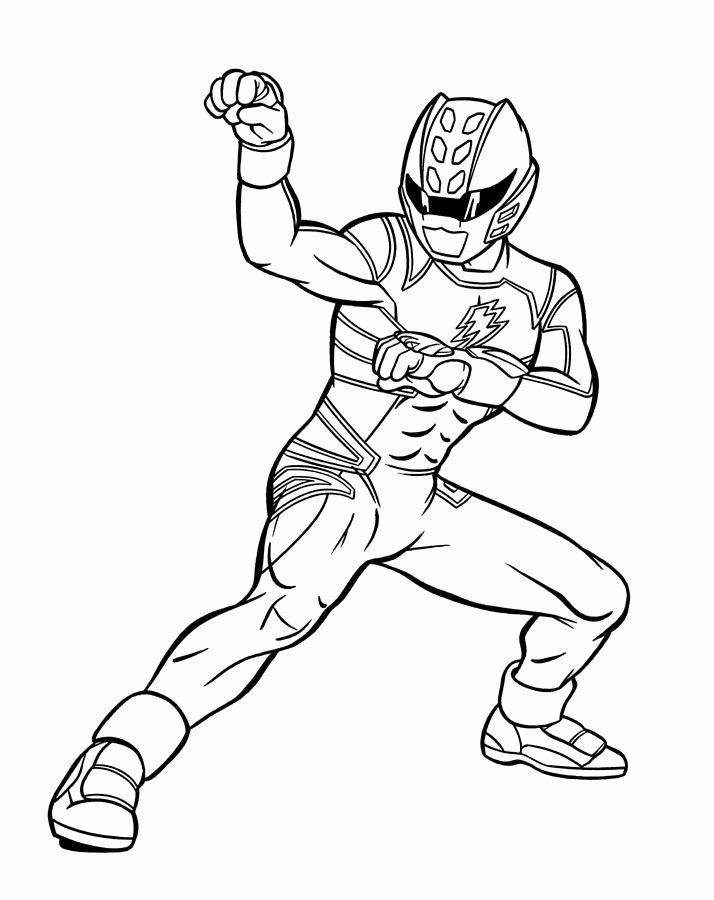 Power Rangers Coloring Pages Free