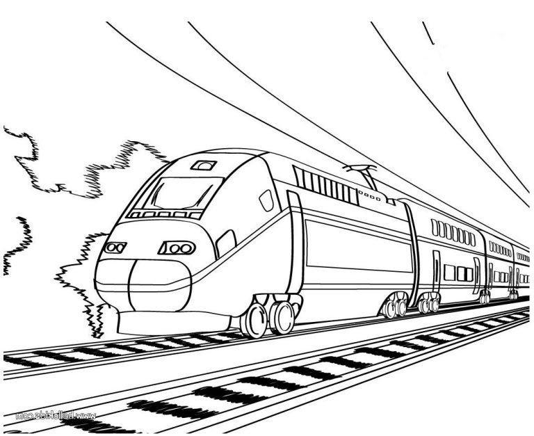 Train Pictures To Color