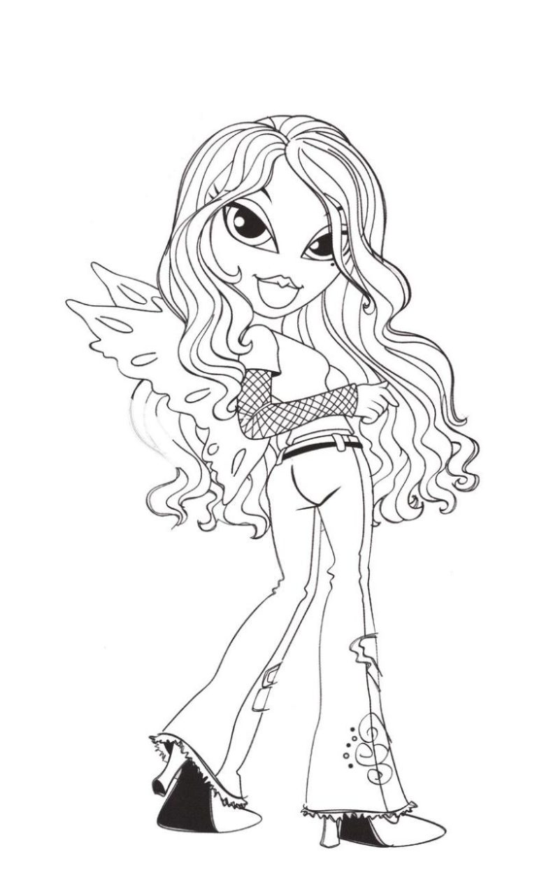 Bratz Coloring Pages For Kids