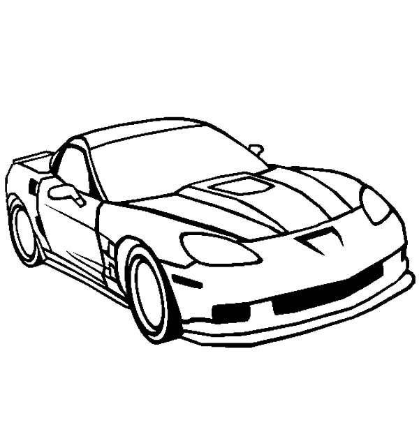 Corvette Coloring Pages