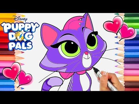 Puppy Dog Pals Coloring Pages Hissy