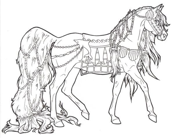 Horse Coloring Pictures