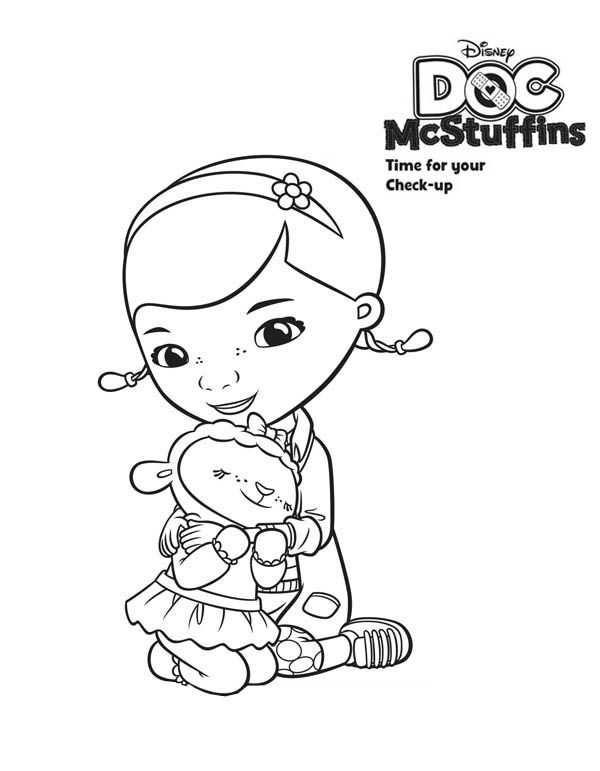 Happy Birthday Doc Mcstuffins Coloring Pages