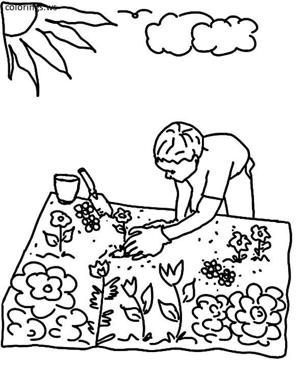Garden Coloring Pages Pdf