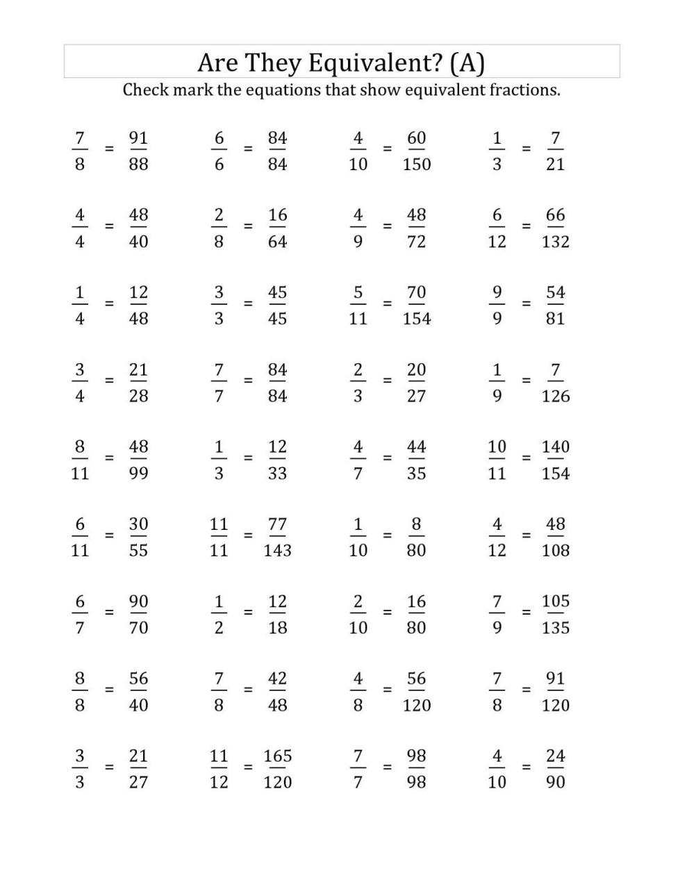 Printable Sixth Grade 6th Grade Math Worksheets