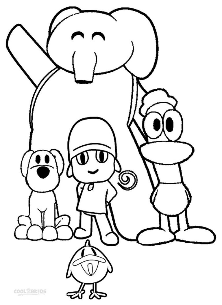 Pocoyo Coloring Pages To Print