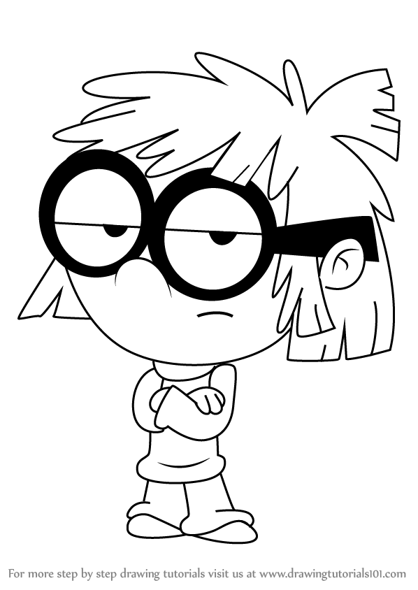 Loud House Coloring Pages Lisa