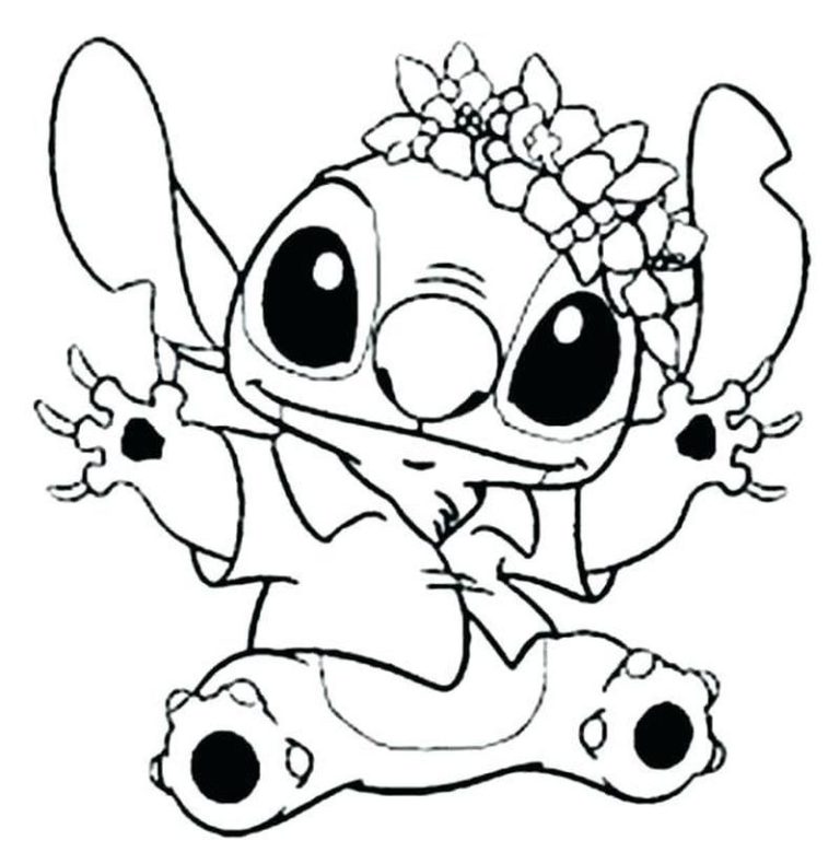 Lilo And Stitch Coloring Pages Halloween