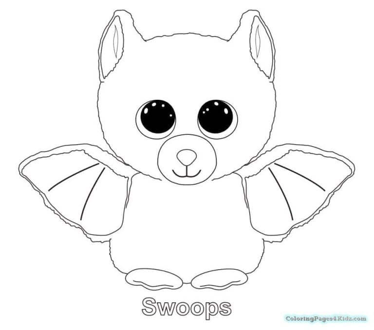 Beanie Boo Coloring Pages Free