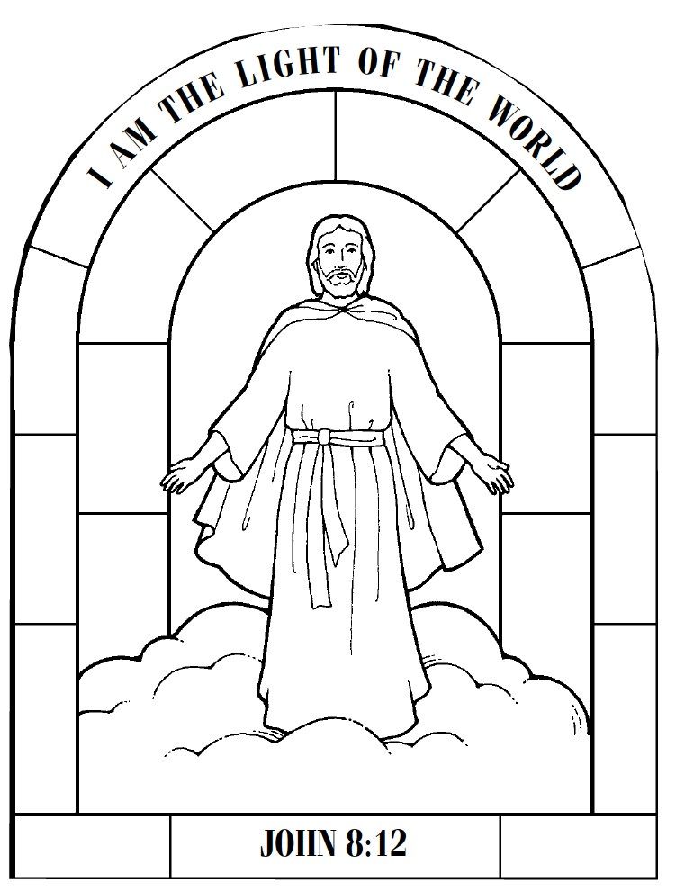 Jesus Coloring Pages Free