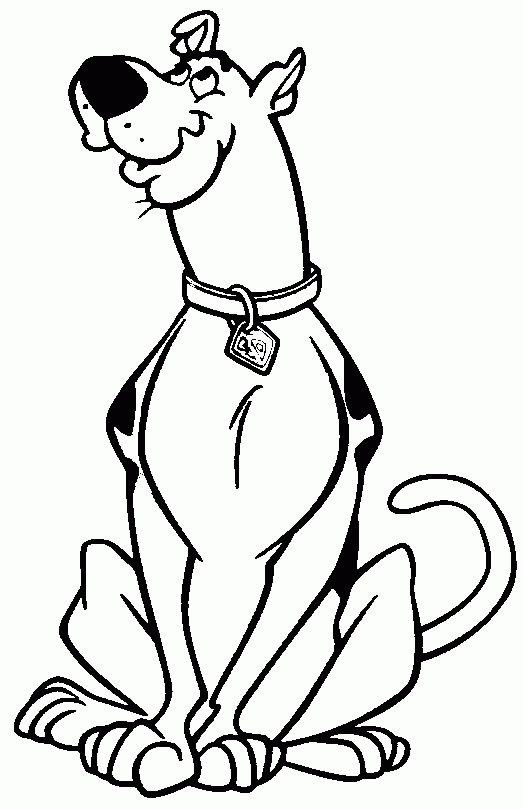 Scooby Doo Coloring Pages Printable Free