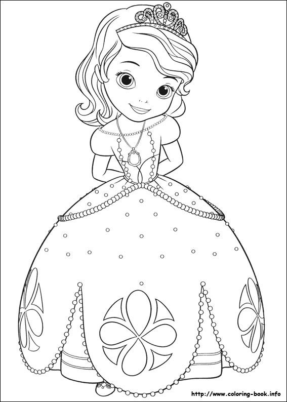Sofia Coloring Pages Printable