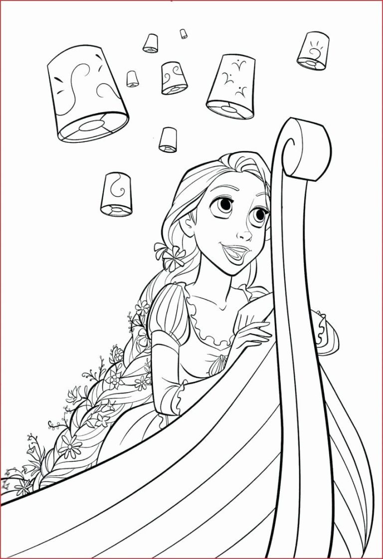 Princess Coloring Pages For Kids
