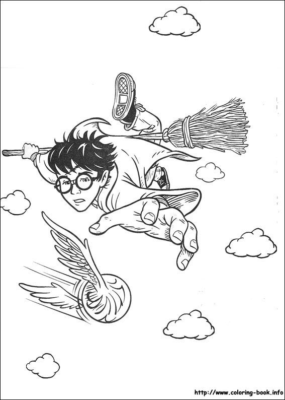 Harry Potter Coloring Pages Printable