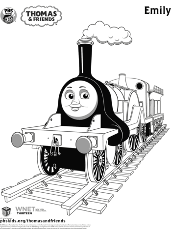 Thomas And Friends Coloring Pages Edward