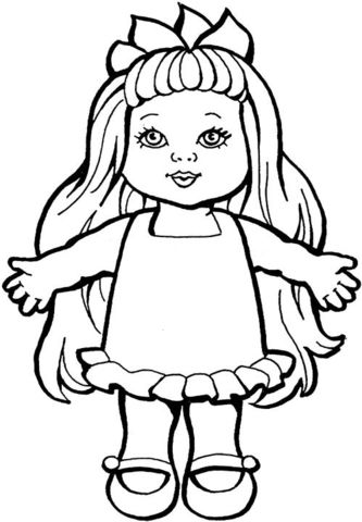 Doll Coloring