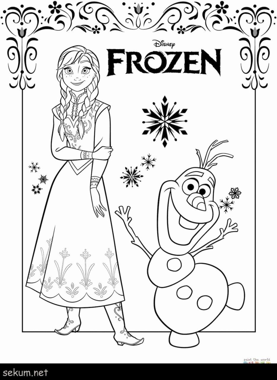 Elsa Coloring Pages Printable Free