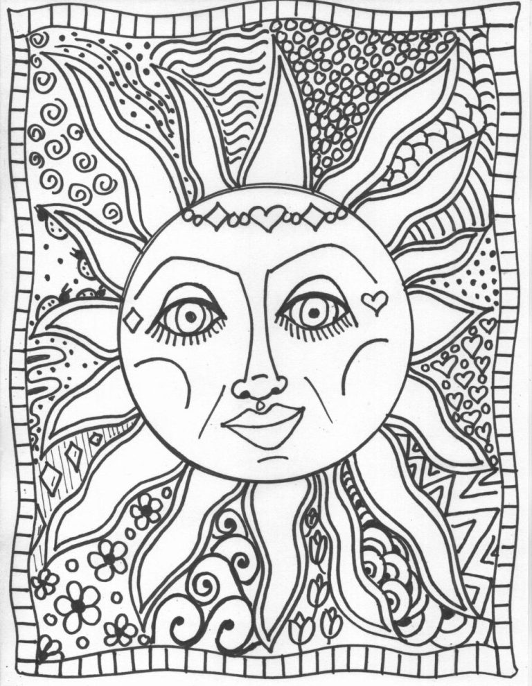 Alien Coloring Pages For Adults