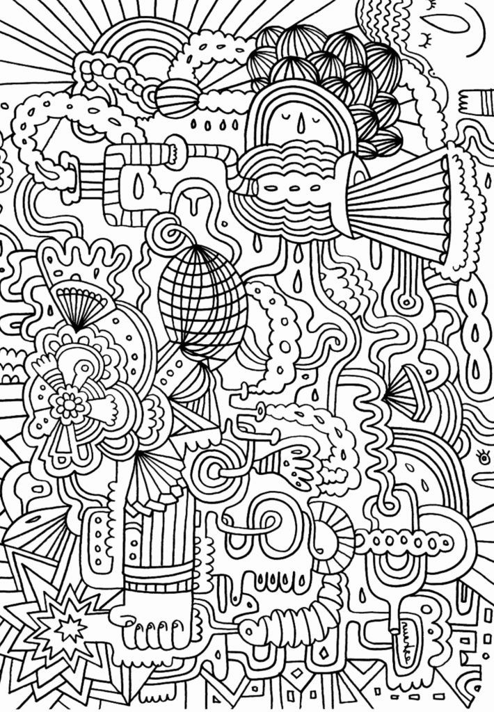 Printable Complex Coloring Pages