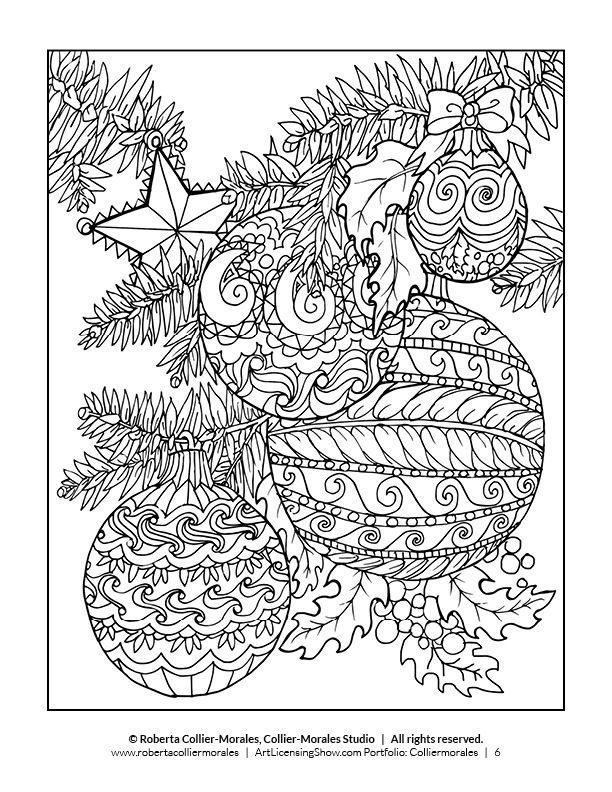 Holiday Coloring Pages Printable