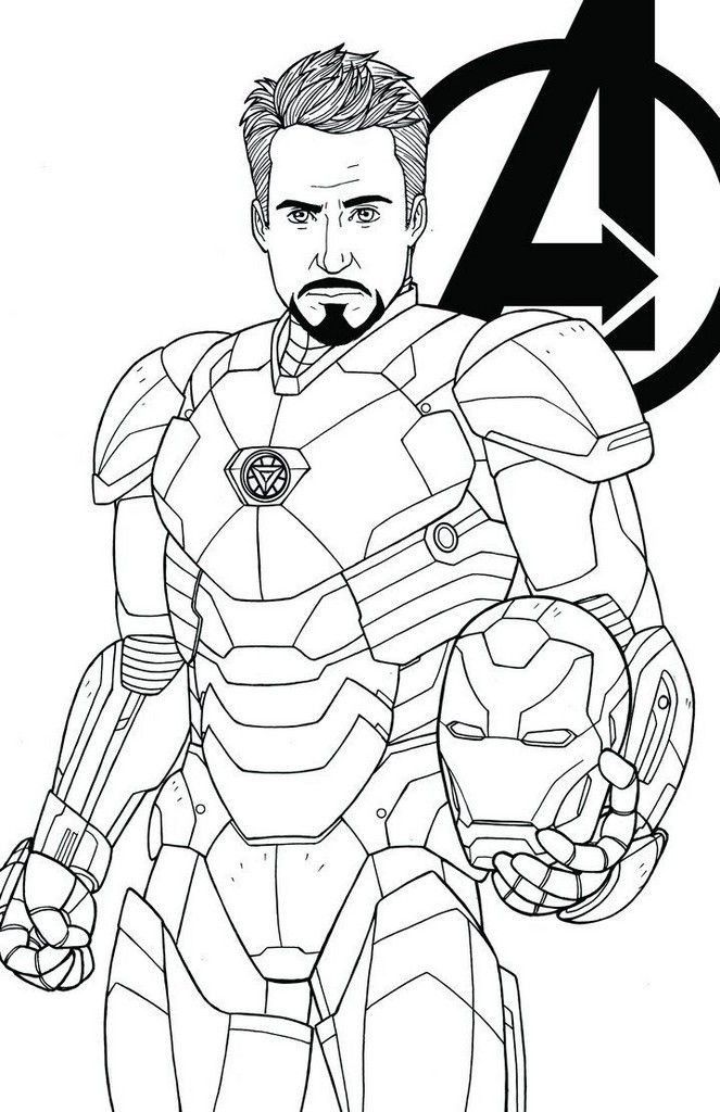 Infinity War Coloring Pages