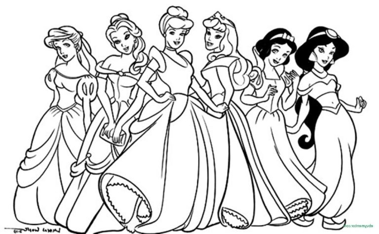 Childrens Coloring Pages Princess