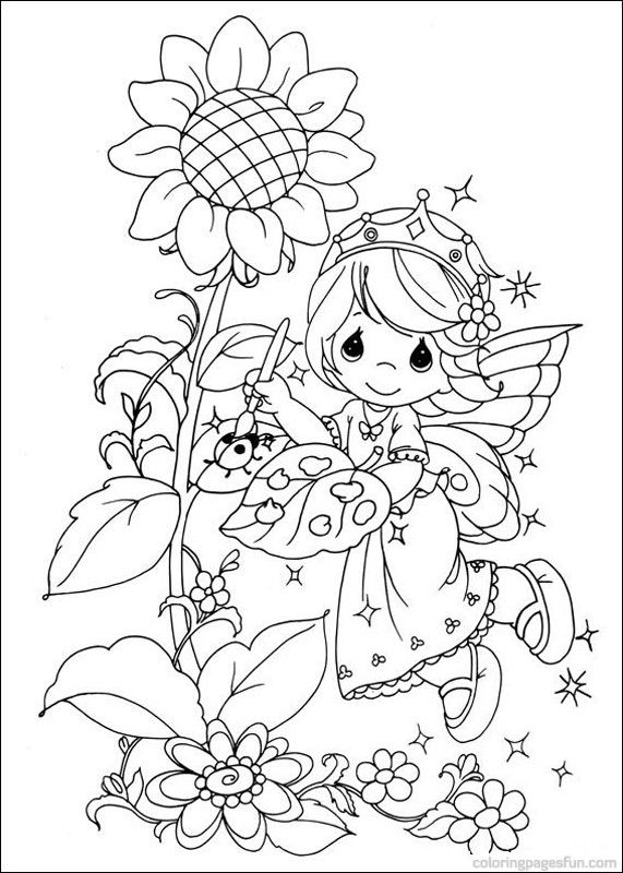 Precious Moments Coloring Pages Halloween
