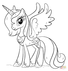 Alicorn Coloring Pages For Adults