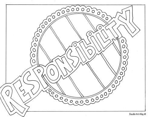 Art Coloring Pages For Elementary Students