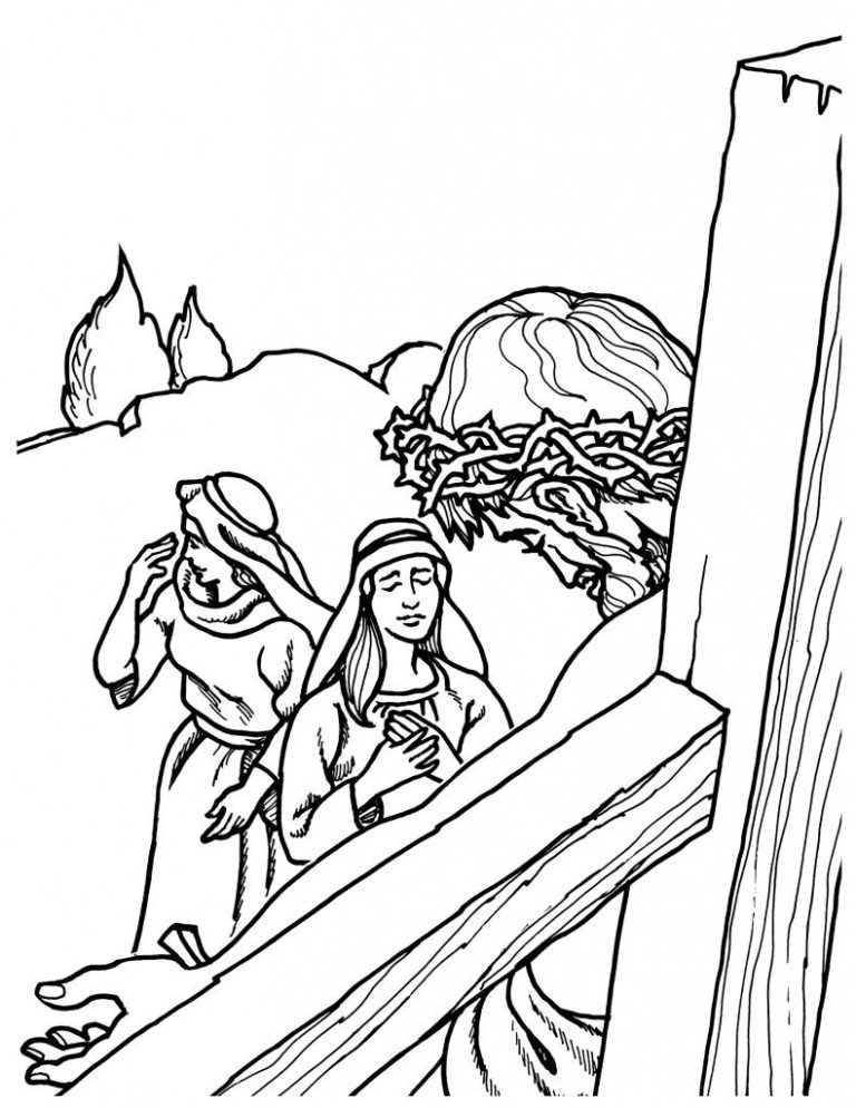 Bible Story Coloring Pages Book