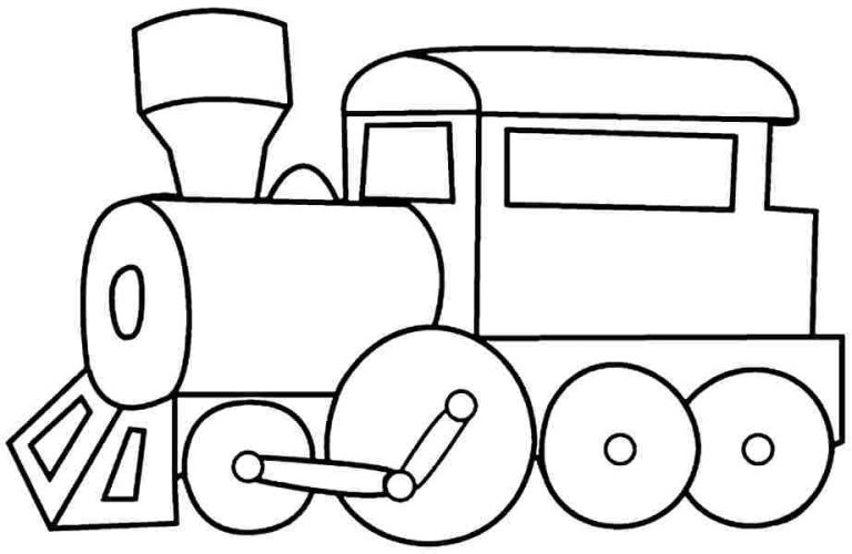 Transportation Coloring Pages For Toddlers