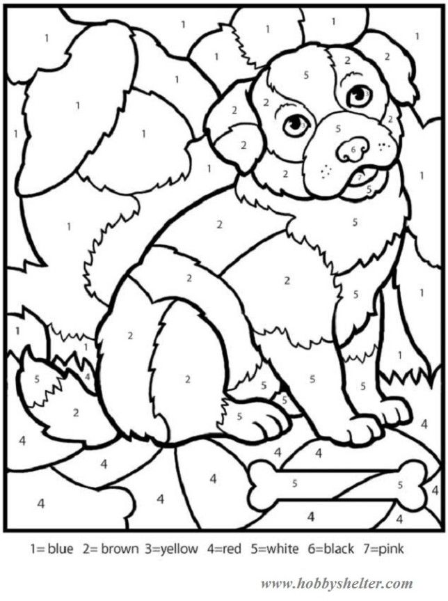 Mosaic Coloring Pages By Number