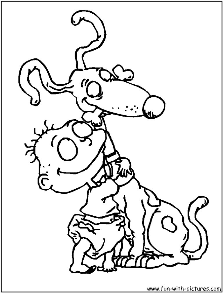 Nickelodeon Coloring Pages 90s