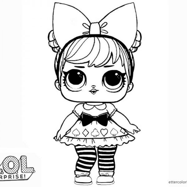 Lol Dolls Drawings To Color