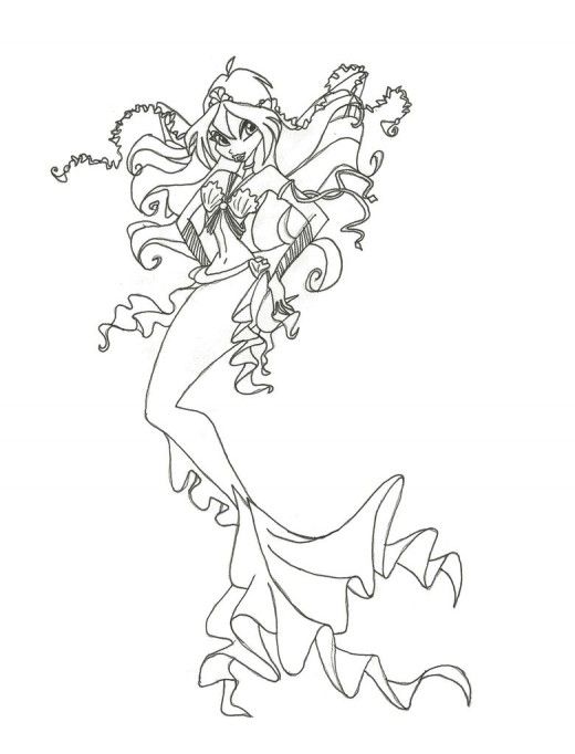 Winx Club Coloring Pages Bloom