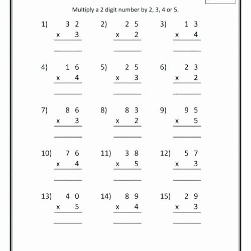 Grade 3 Worksheets Math Pdf