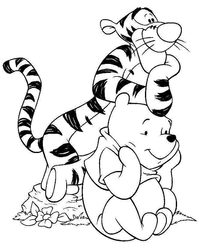 Disney Characters Coloring Pages Printable