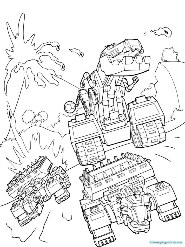Dinotrux Coloring Pages D-stroy