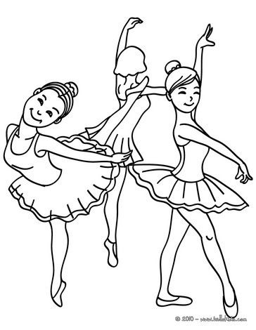 Dance Coloring Pages For Girls