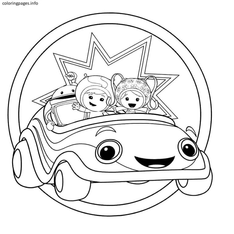 Team Umizoomi Coloring Pages To Print