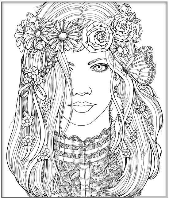 Advanced Coloring Pages People