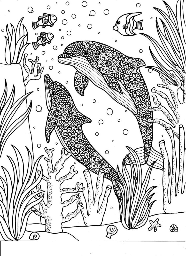 Mosaic Coloring Pages Animals