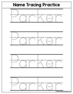 Personalized Printable Practice Writing Letters Printable Worksheets