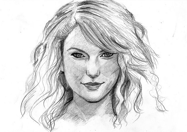 Taylor Swift Coloring Pages Lover